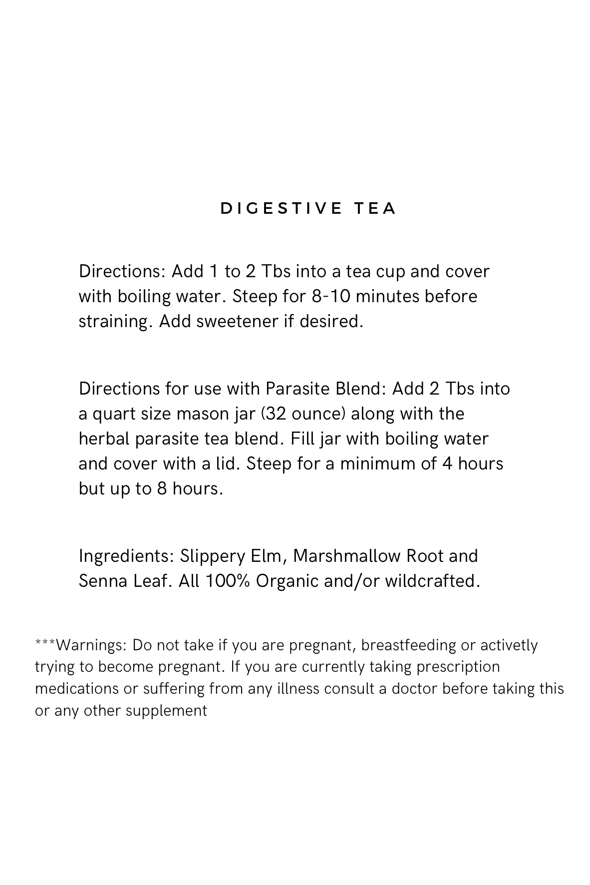 Digestive Blend