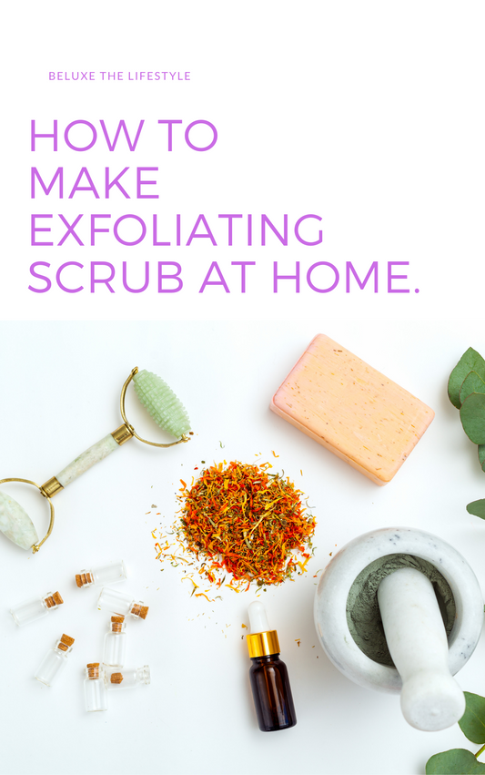 How To: Make Exfoliating Scrub At Home